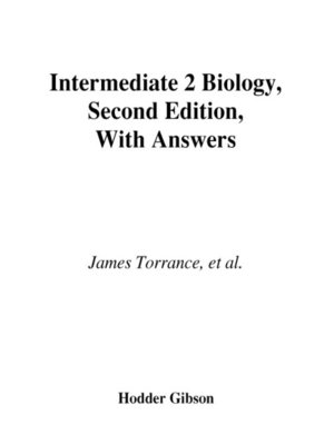 cover image of Intermediate 2 Biology with Answers